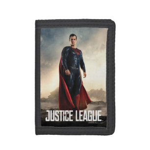 Justice League   Superman On Battlefield Tri-fold Wallet