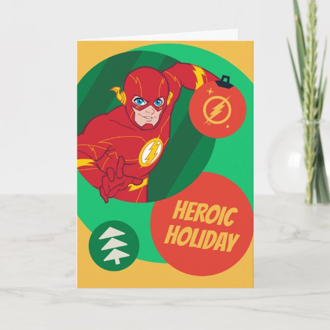 Justice League The Flash Holiday Bauble (Front)