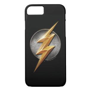 Justice League The Flash Metallic Bolt Symbol iPhone 8/7 Case