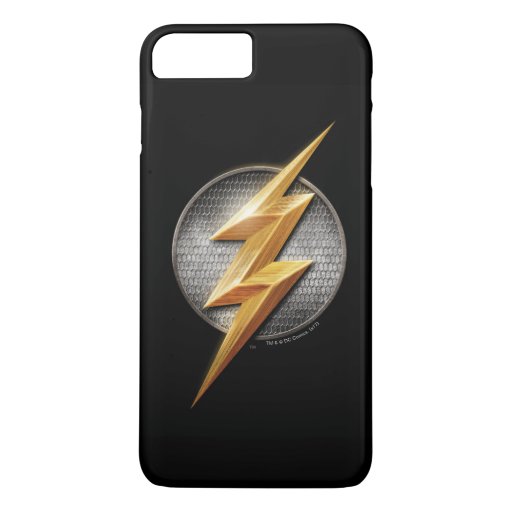 Justice League | The Flash Metallic Bolt Symbol iPhone 8 Plus/7 Plus Case