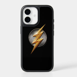 Justice League The Flash Metallic Bolt Symbol iPhone 17 Case