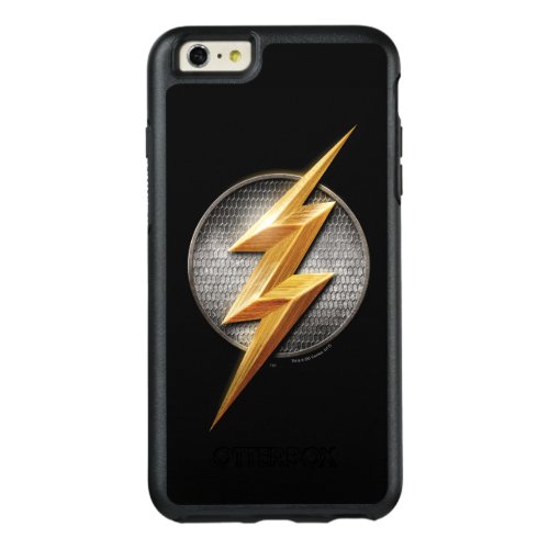 Justice League  The Flash Metallic Bolt Symbol OtterBox iPhone 66s Plus Case