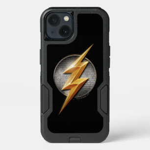 Justice League The Flash Metallic Bolt Symbol iPhone 13 Case