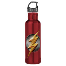 Justice League | The Flash Metallic Bolt Symbol Water Bottle Justice League | The Flash Metallic Bolt Symbol Water Bottle