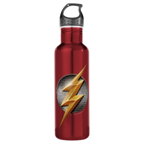 Justice League | The Flash Metallic Bolt Symbol Water Bottle
