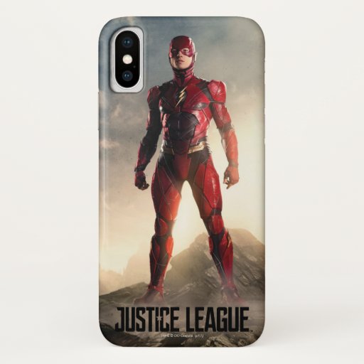 Justice League | The Flash On Battlefield iPhone X Case