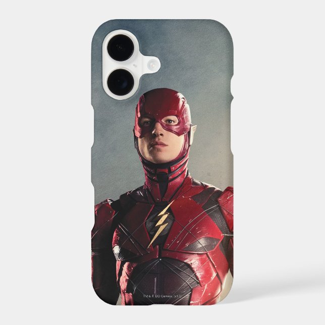 Justice League | The Flash On Battlefield Case-Mate iPhone Case (Back)