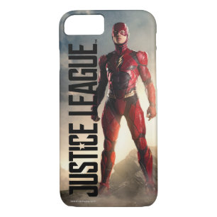 Justice League The Flash On Battlefield iPhone 8/7 Case