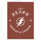 Justice League | The Flash Retro Lightning Emblem (Front)