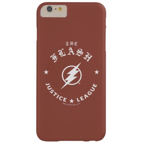 Justice League  The Flash Retro Lightning Emblem Barely There iPhone 6 Plus Case