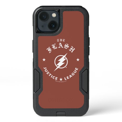 Justice League | The Flash Retro Lightning Emblem iPhone 13 Case