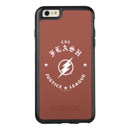 Justice League | The Flash Retro Lightning Emblem OtterBox iPhone 6/6s Plus Case