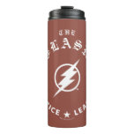 Justice League | The Flash Retro Lightning Emblem Thermal Tumbler