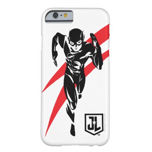 Justice League  The Flash Running Noir Pop Art Barely There iPhone 6 Case