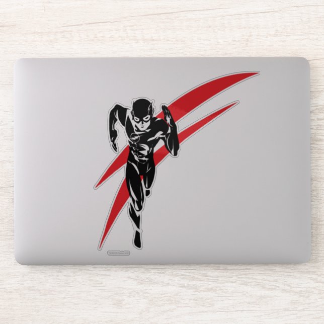 Justice League | The Flash Running Noir Pop Art Sticker (Computer)