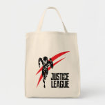 Justice League | The Flash Running Noir Pop Art Tote Bag