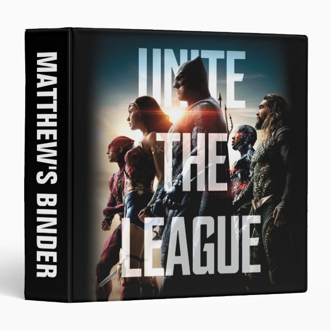 Justice League | Unite The League Binder (Front/Spine)