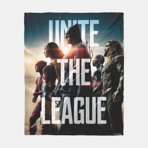 Justice League  Unite The League Fleece Blanket