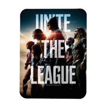 Justice League | Unite The League Magnet by justiceleague at Zazzle
