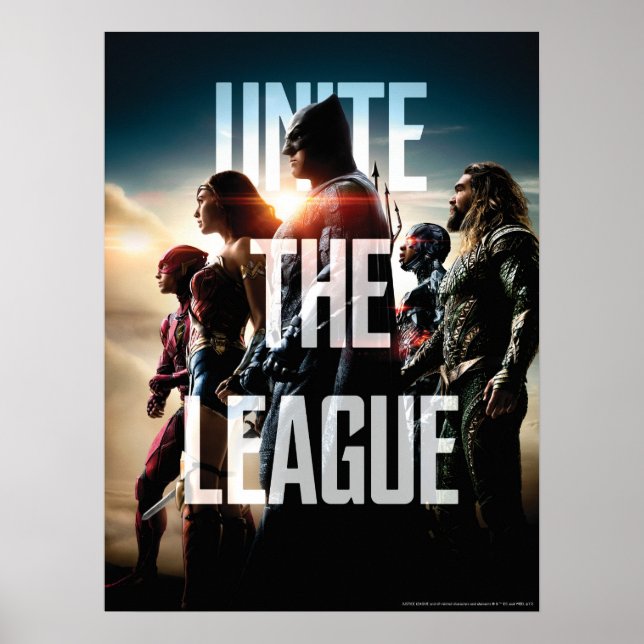 Justice League | Unite The League Poster (Front)