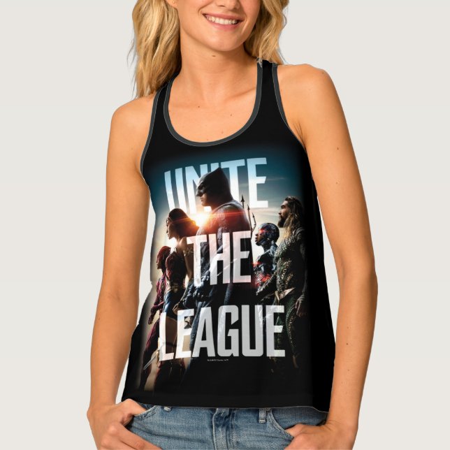 Justice League | Unite The League Tank Top (Front)