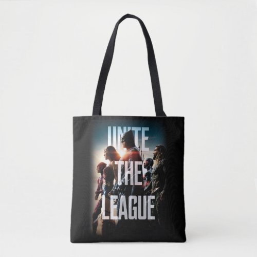 Justice League  Unite The League Tote Bag