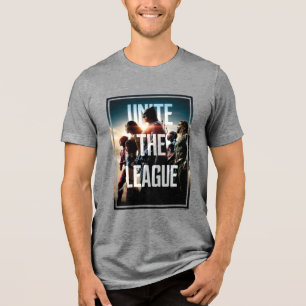Justice League   Unite The League Tri-Blend Shirt