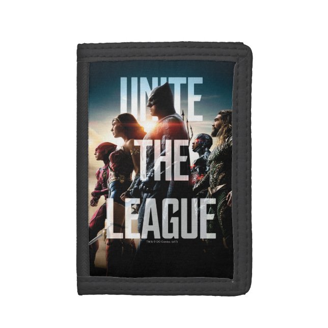 Justice League | Unite The League Tri-fold Wallet (Front Vertical)