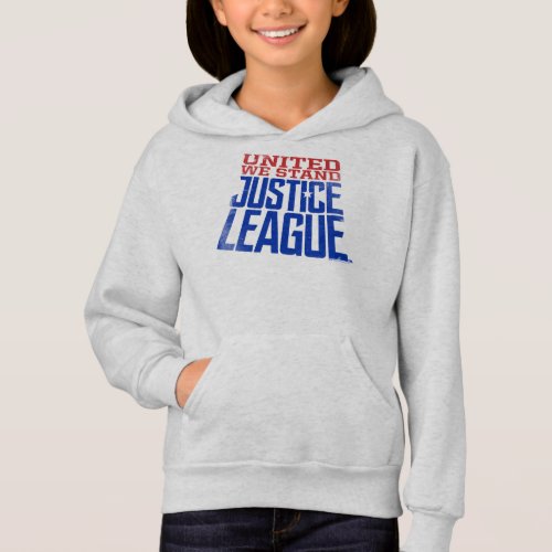 Justice League  United We Stand Graphic Hoodie