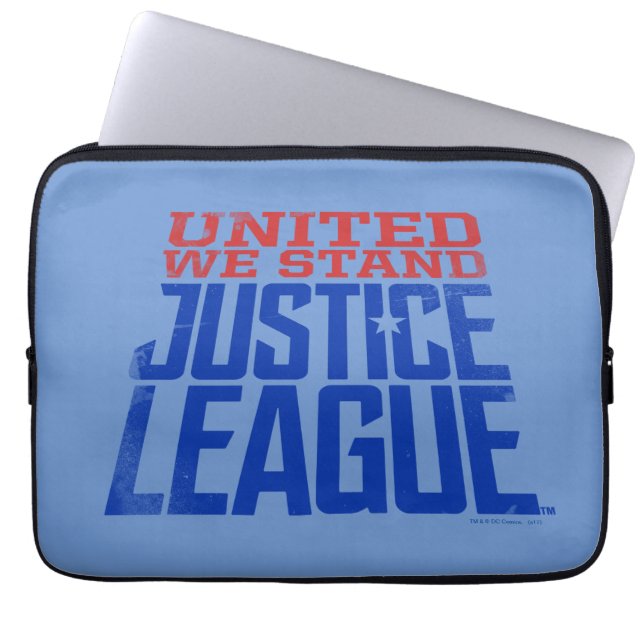 Justice League | United We Stand Graphic Laptop Sleeve (Front)