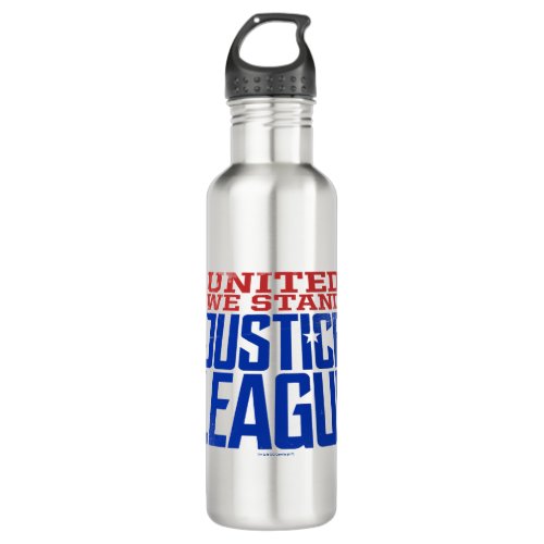 Justice League  United We Stand Graphic Stainless Steel Water Bottle
