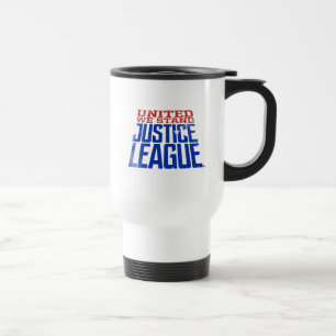 Justice League United We Stand Graphic Travel Mug