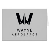 Justice League | Wayne Aerospace Logo (Front Horizontal)