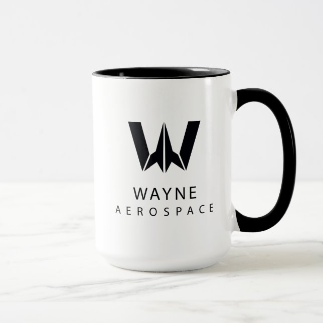 Justice League | Wayne Aerospace Logo Mug (Right)