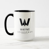 Justice League | Wayne Aerospace Logo Mug (Left)