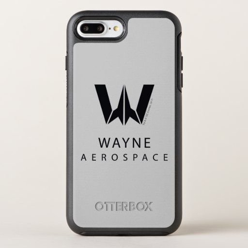 Justice League | Wayne Aerospace Logo OtterBox Symmetry iPhone 8 Plus/7 Plus Case