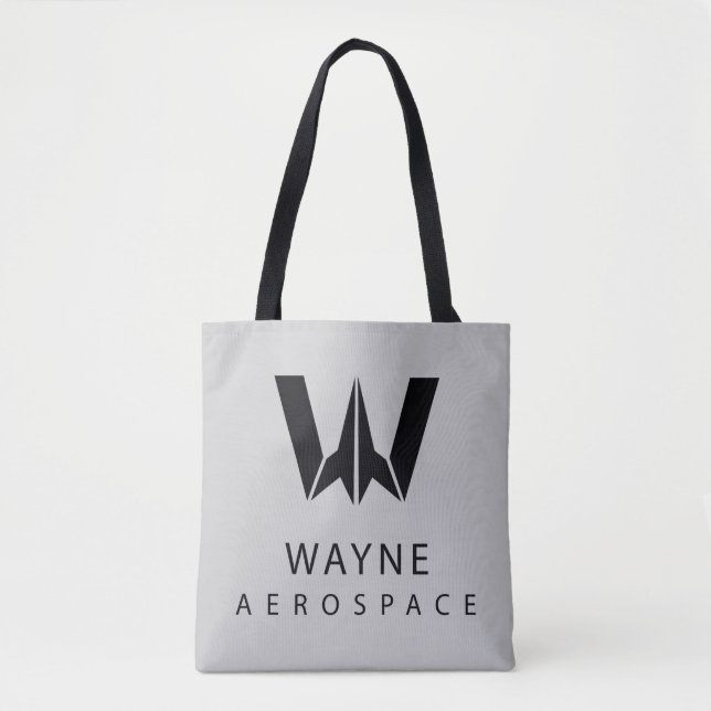 Justice League | Wayne Aerospace Logo Tote Bag (Front)