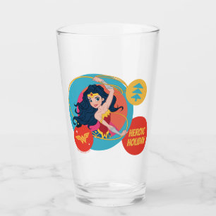 Justice League Wonder Woman Holiday Bauble Glass