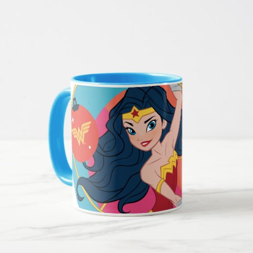 Justice League Wonder Woman Holiday Bauble Mug