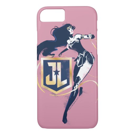 Justice League | Wonder Woman & JL Icon Pop Art iPhone 8/7 Case