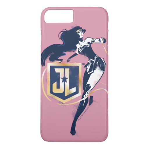 Justice League | Wonder Woman & JL Icon Pop Art iPhone 8 Plus/7 Plus Case