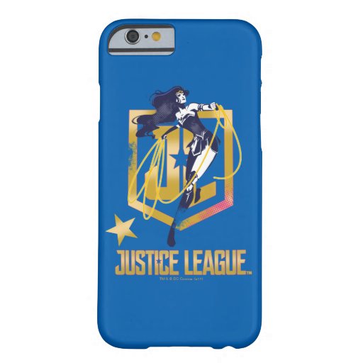 Justice League | Wonder Woman JL Logo Pop Art Barely There iPhone 6 Case