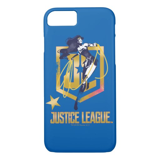 Justice League | Wonder Woman JL Logo Pop Art iPhone 8/7 Case