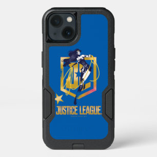 Justice League Wonder Woman JL Logo Pop Art iPhone 13 Case