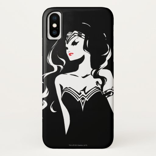 Justice League | Wonder Woman Noir Pop Art iPhone X Case