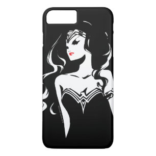 Justice League Wonder Woman Noir Pop Art iPhone 8 Plus/7 Plus Case