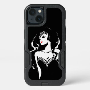 Justice League Wonder Woman Noir Pop Art iPhone 13 Case