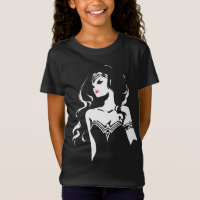 Justice League | Wonder Woman Noir Pop Art T-Shirt