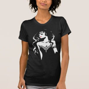 Justice League   Wonder Woman Noir Pop Art T-Shirt
