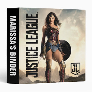 Justice League Wonder Woman On Battlefield Binder